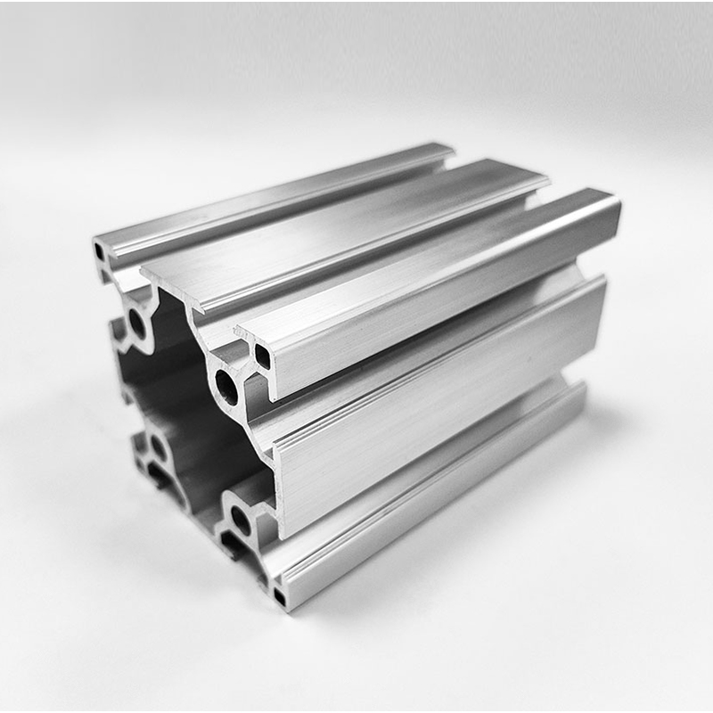 HS-8-6060 Standard T-Slot Industrial Aluminum Profile, 60 Square Silver Universal Load-Bearing Aluminum