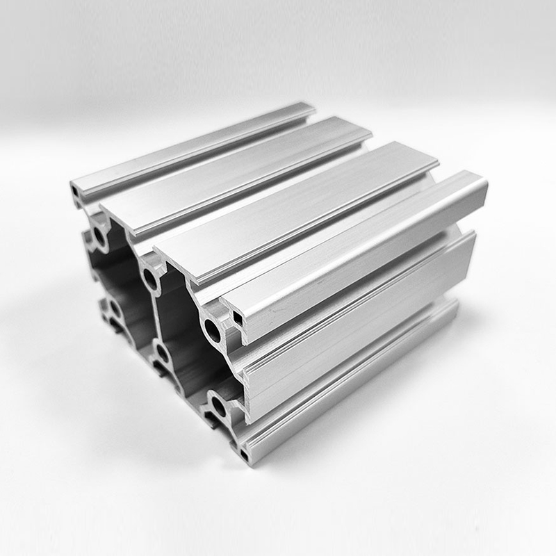 HS-8-6090 Wide T-Slot Industrial Aluminum Profile, 60*90 Silver Medium-Load Aluminum