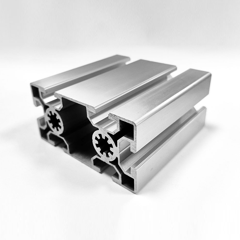 HS-10-50100 Large Slot Width T-Slot Industrial Aluminum Profile, 50*100 Silver Wide Aluminum