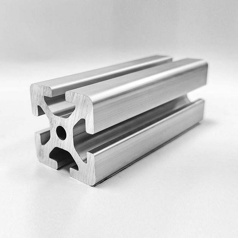 HS-8-4040W Extra-Heavy-Duty T-Slot 4040 Aluminum Profile, 4.5mm Extra-Thick Wall Thickness, Φ6.7 Hole Diameter, Silver Industrial Aluminum