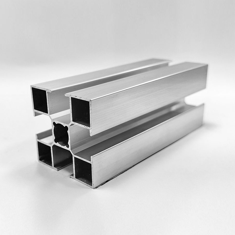 HS-8-4040GLL Ultra-Thin-Walled Square-Slot 4040 Aluminum Profile, 1.2mm Wall Thickness, 8.8mm Wide Slot, Φ10.6 Large Hole Diameter Industrial Aluminum