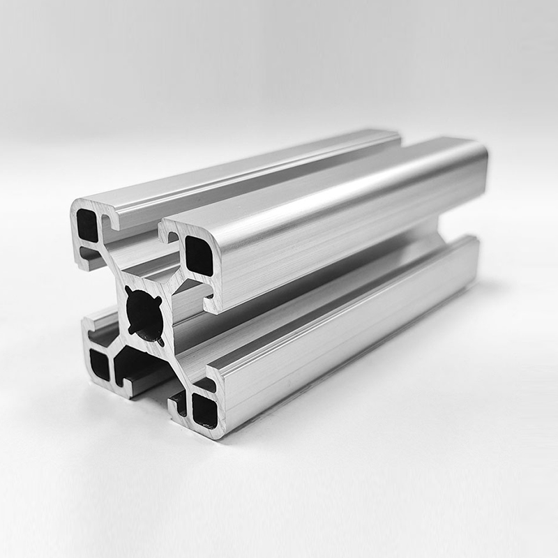 HS-10-4040 Wide-Slot Thickened T-Slot 4040 Aluminum Profile, 10.2mm Wide Slot, Φ10.2 Large Hole Diameter, 2.5mm Wall Thickness Industrial Aluminum
