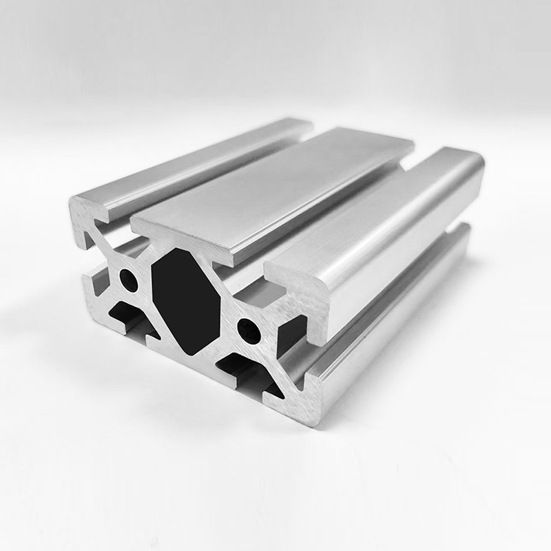 HS-8-4080W Extra-Thick Strong T-Slot Industrial Aluminum Profile, Extra-Heavy Load-Bearing Silver Industrial Aluminum