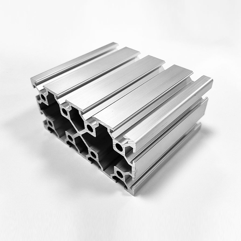 HS-8-60120 Extra-Wide T-Slot Industrial Aluminum Profile, 60*120 Silver Heavy-Duty Aluminum
