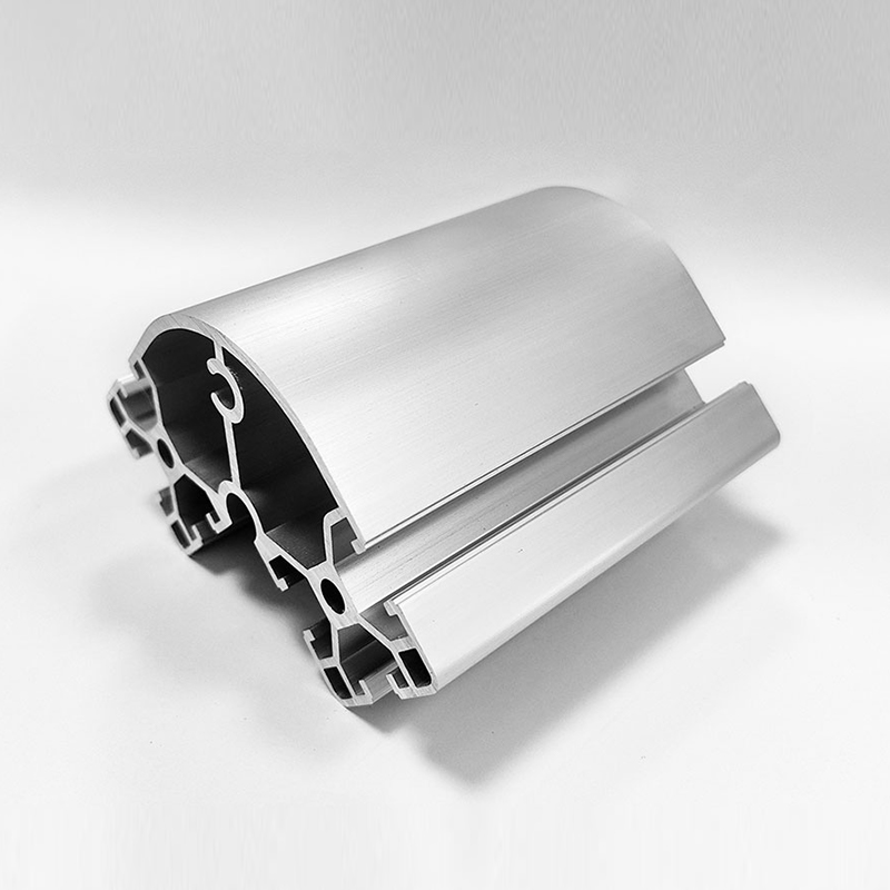 HS-8-8840R Deep-Slot Lightweight T-Slot Industrial Aluminum Profile, 80 Square Silver Easy Construction Aluminum