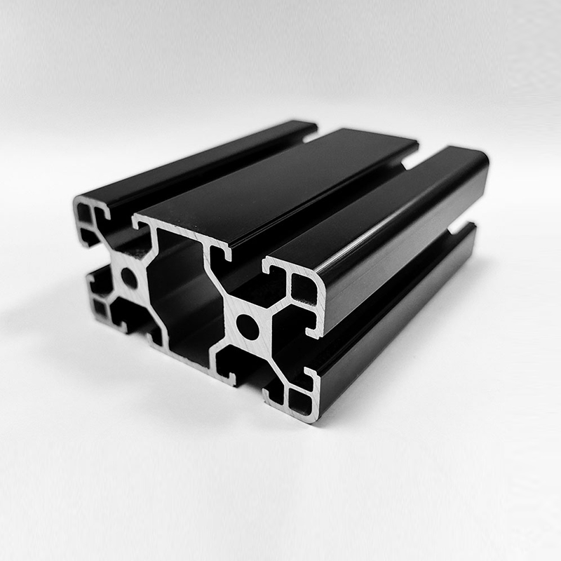 HS-8-4080BA Dual-Color High-Stability T-Slot Industrial Aluminum Profile, Tough Dual-Color Industrial Aluminum