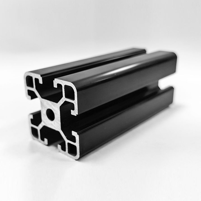 HS-8-4040BA Wide-Slot T-Slot 4040 Aluminum Profile, 8.5mm Wide Slot, 2mm Wall Thickness, Dual-Color Industrial Aluminum