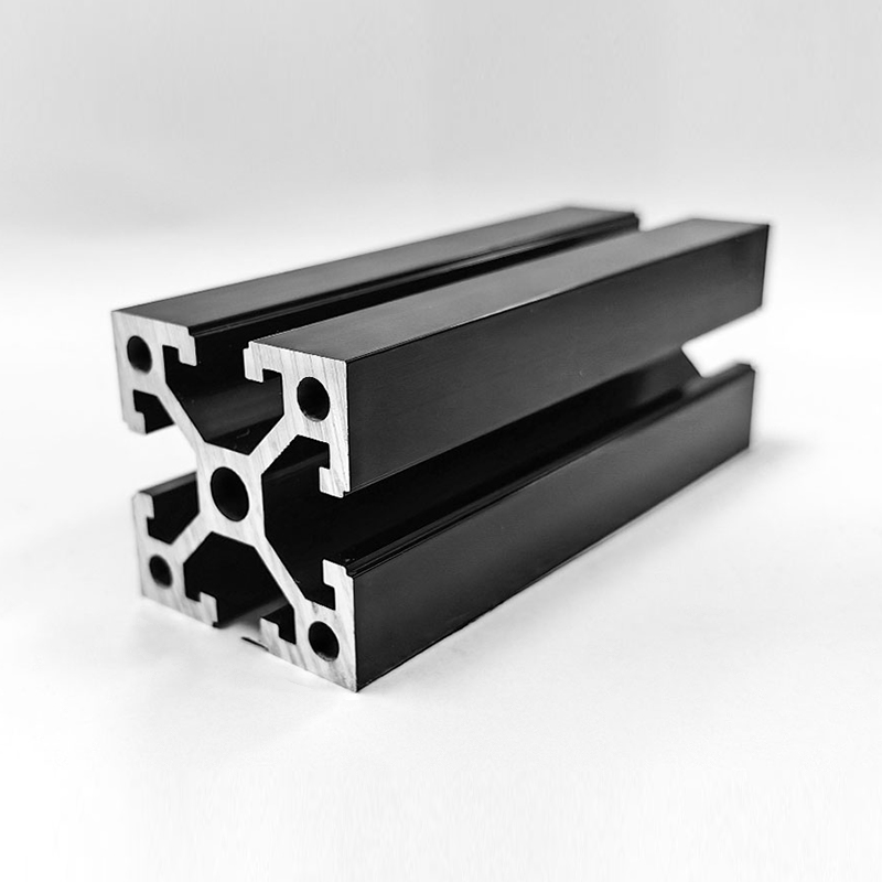 HS-8-4040FW Thickened Deep-Slot T-Slot 4040 Aluminum Profile, 3.0mm Wall Thickness, Dual-Color, 14mm Deep Slot Industrial Aluminum